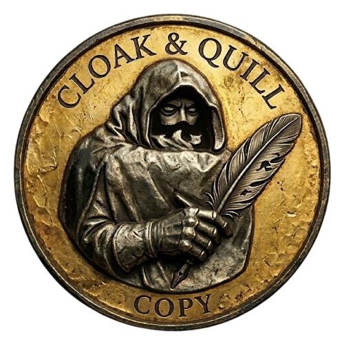CLOAK&QUILL COPY